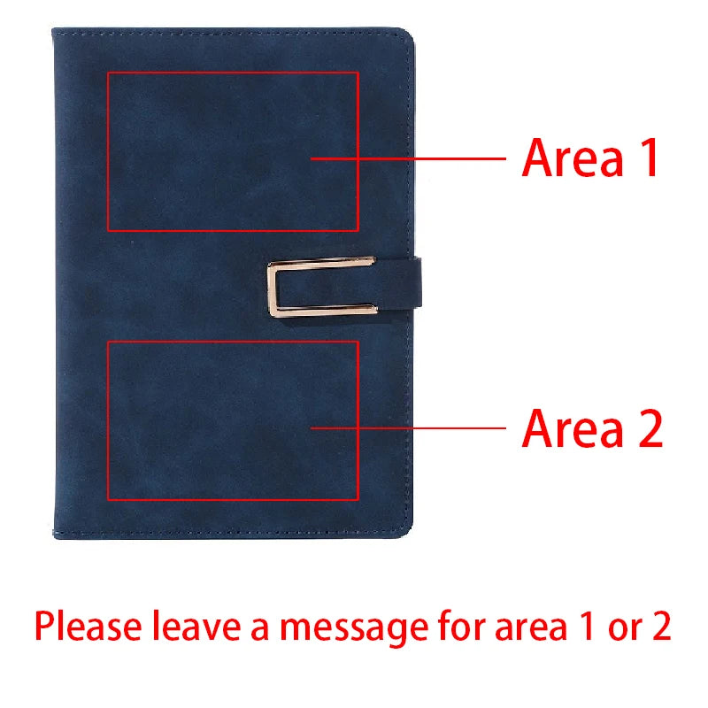 Engraved notebook pen Set Custom Logo Notepad Thick Business Office Stationery Leather Diary Text Personalized gift for Teacher
