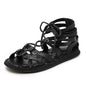 New Summer Roman Men's Sandals Genuine Leather Handmade Casual Shoes for Men Comfy Designer Shoes Outdoor Beach Sandals Mocassin