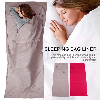 Sleeping Bag Liner Camping Travel Sheets For Adults Sleeping Sack Sheets For Backpacking Hotel Hostels Traveling