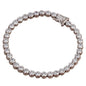 925 sterling silver inlaid zircon full diamond bracelet for women's boutique jewelry wholesale Christmas gifts