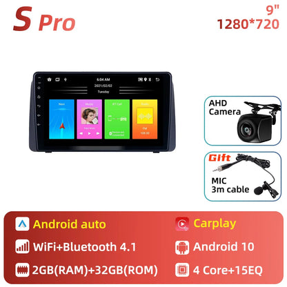 2 Din Android Car Radio for Chrysler Grand Voyager 5 for Dodge Grand Caravan 2011-2020 Screen GPS Multimedia Stereo Head Unit