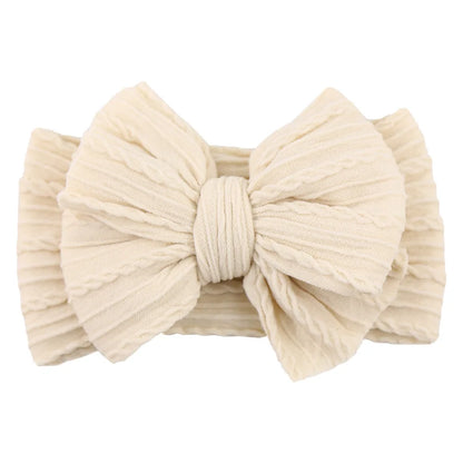 Cute Bowknot Baby Headband Turban Soft Elastic Baby Girls Hairband for Children Newborn Headwraps Headwear Kids Hair Accessories