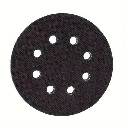 1Pc 5 Inch 125mm Sanding Disc 8 Holes Soft Sponge Interface Hook Loop Backing Pad For Sander Polisher