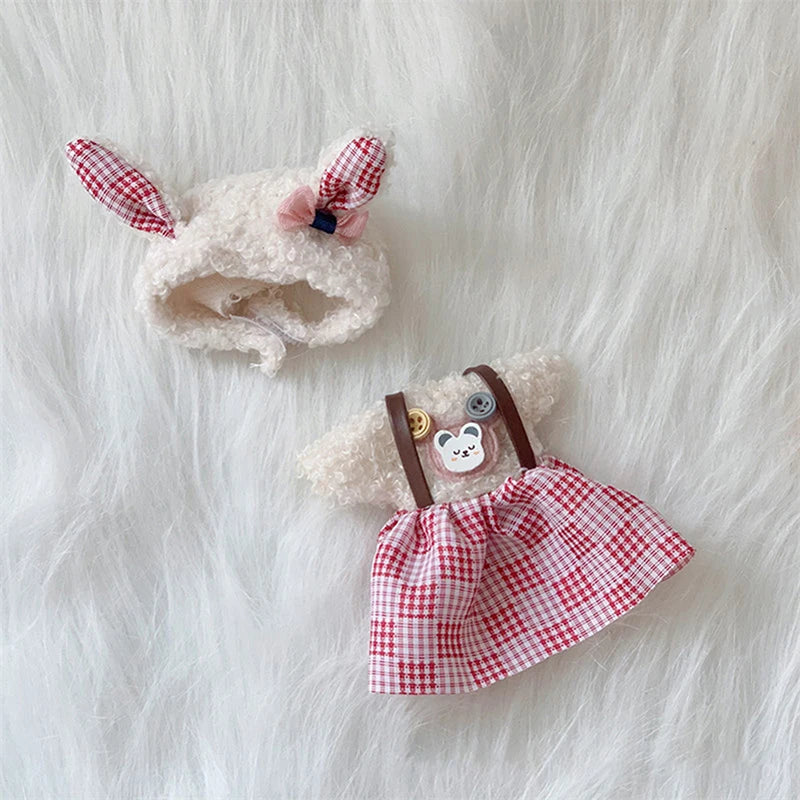 Clothes For dolls 16 cm Bjd OB11 Doll Clothes Hat T-shirt Short 1/8 Accessories Suit Dress Skirt Hoodie Shoes Dress up For Girl