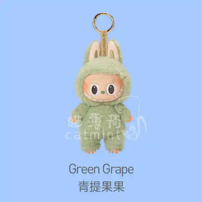Genuine Spot Goods Pop Mart Labubu Heartbeat Macarons Vinyl Blind Box Plush V2 Toy For Kids Christmas Gift