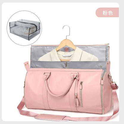 Storage luggage bag, suit travel storage bag, men's suit travel bag, hand-held folding bag, fitness bag, storage bag
