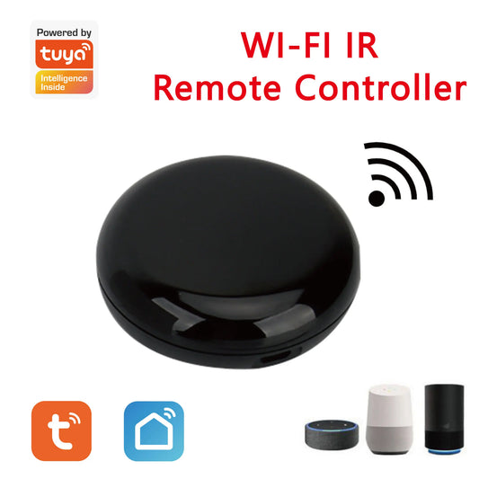 Tuya WiFi IR Remote Control Tuya Smart Home Remote Controller for TV DVD Air Conditioner AUD Works with Alexa Google Home