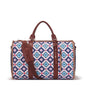 Simple and stylish printed foldable and expandable multifunctional travel bag