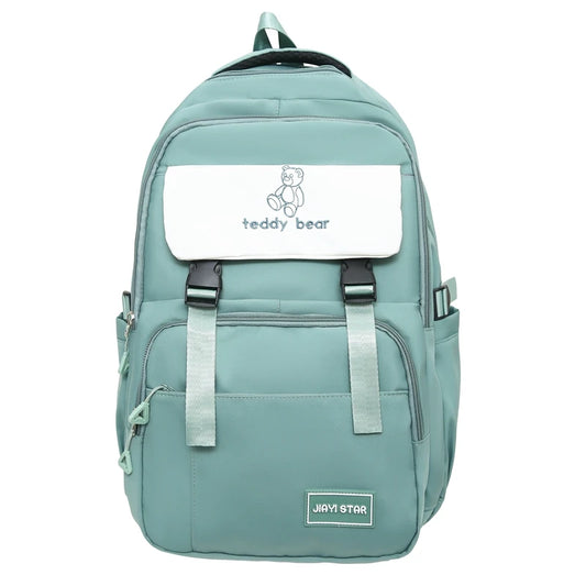 Backpack Large Capacity Male And Female Students New Fashion Korean Version Of Leisure Travel.