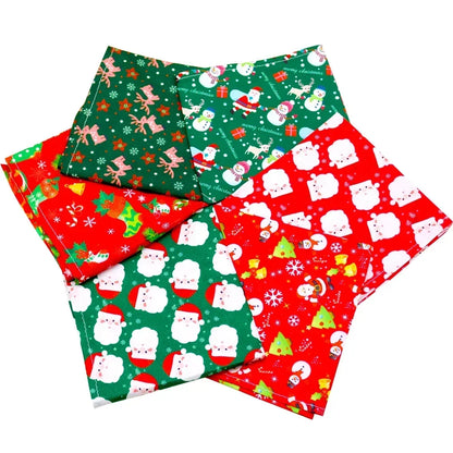 New 50/100pcs Christmas Dog Bandana Christmas Pet Supplies Dog Accessories Pet Dog Bandanas Scarf  Small Dog Cat Puppy  Bandana