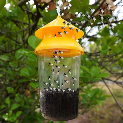 Hanging Fly Trap Disposable Fly Catcher Bag Mosquito Killer Flycatcher Insect Bug Killer Flies Trap For Outdoor Garden Orchards