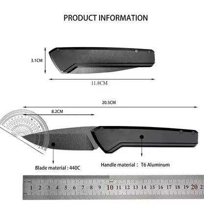 BK 838 440C Blade T6 Aluminum Handle Camping Hunting Multi-purpose Camping Outdoor Survival Manual Open Hunting Hand EDC Knives