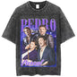Vintage Pedro Pascal T Shirt Washed Harajuku Pascal Merch Retro Tshirt Hip Hop Bootleg Style Streetwear Shirt 2023 New Arrival