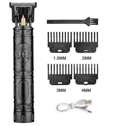 T9 Electric Hair Clippers Vintage Hair Trimmer Barber Hair Cutting Machine Mens Gifts Beard Shavers Shaving Machine