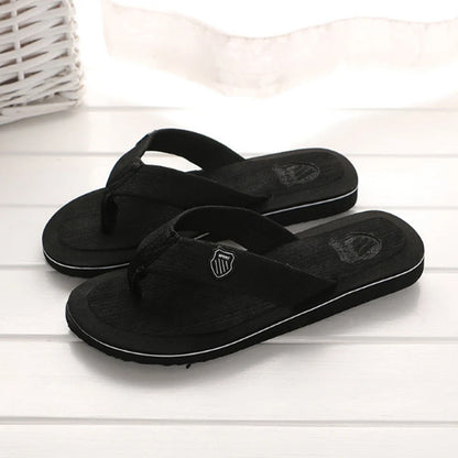 Flip-Flops For Men 2024 Summer Anti-Skid Breathable Home Outdoor Comfortable Slippers Daily Casual Men Flip-Flops Beach Slippers