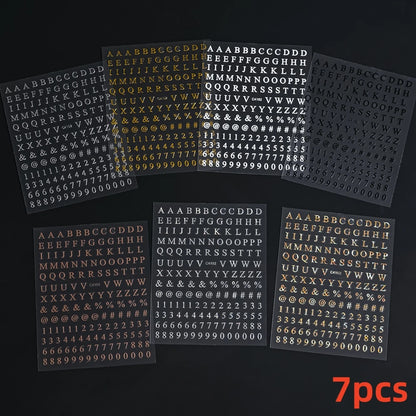 8Pcs Red Heart Nail Stickers 3D Bronzing Silver Gold Heart Shape Star & Moon Metal Totem Nail Slider Self-Adhesive DIY Nail Art*