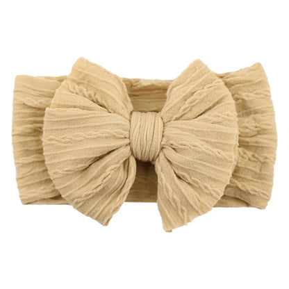 Cute Bowknot Baby Headband Turban Soft Elastic Baby Girls Hairband for Children Newborn Headwraps Headwear Kids Hair Accessories