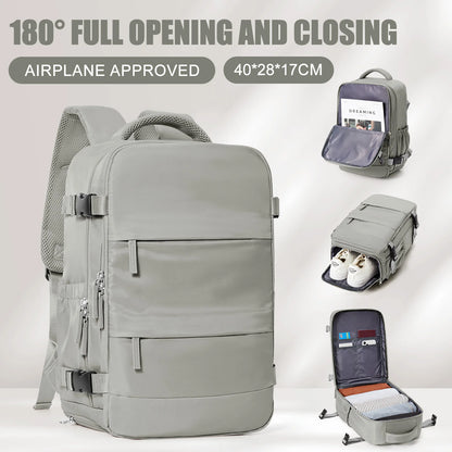 Women Men Hand Luggage Ryanair 40x20x25 Backpack Business Laptop Bag College Travel Backpack Waterproof Carry on Cabin Backpack