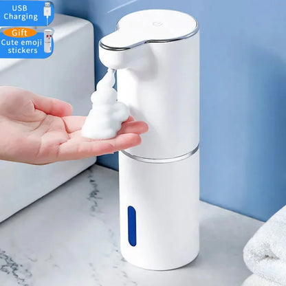 Foam Soap Dispenser Automatic Touchless Sensor USB Smart Foam Machine 300ML Infrared Liquid Soap Dispenser Pump Hand Sanitizer