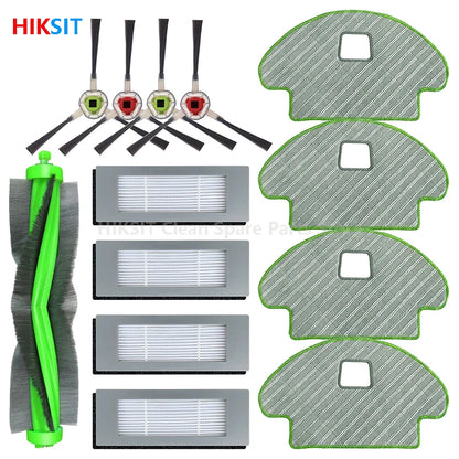 Main Brush Side Brush Hepa Filter Mop Cloth Accessories For iRobot Roomba Combo 111 / 113 R113840 Robot Vacuum Cleaner Parts