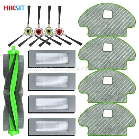 Main Brush Side Brush Hepa Filter Mop Cloth Accessories For iRobot Roomba Combo 111 / 113 R113840 Robot Vacuum Cleaner Parts