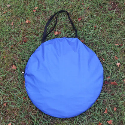 Single Hide Portable Privacy Shower Toilet Camping Pop Up Tent UV Function Outdoor Dressing Photography Green & Blue Fishing WC