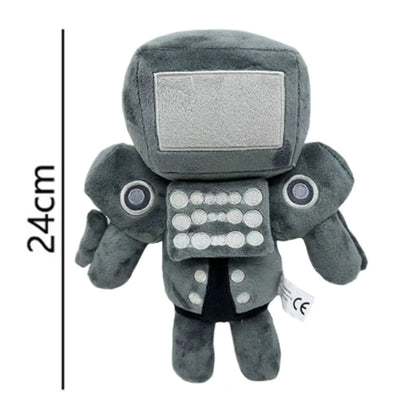 68style Skibidi Toilet Plush Stuffed Doll Toys Collectible Gifts for Kids Fans Adults Birthday Bosses Funny Anime Game F