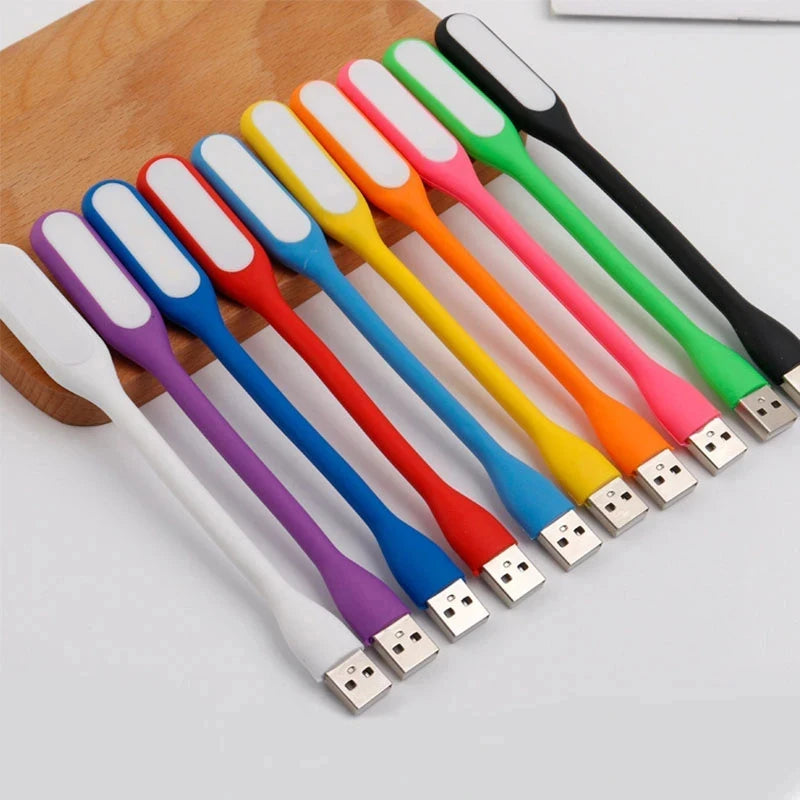 2/4/5 PCS Mini USB LED Light Portable Eye Protection Night Lights Bendable Table Lamps Reading Lamp For Power Bank Laptop
