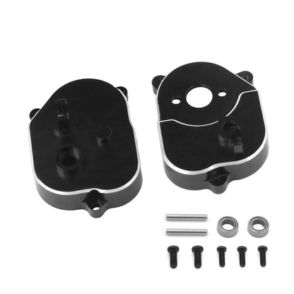 Metal Transmission Gearbox Engine Gear Box Housing Motor Drive Shaft Metal Gear For MN82 MN78 1/12 RC Car Upgrade Parts