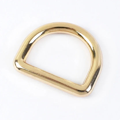Meetee 10Pcs 10-38mm Metal Buckles For Bag Strap D Ring Clasp Belt Buckle Dog Collar Webbing Hook DIY Sewing Accessories G7-3
