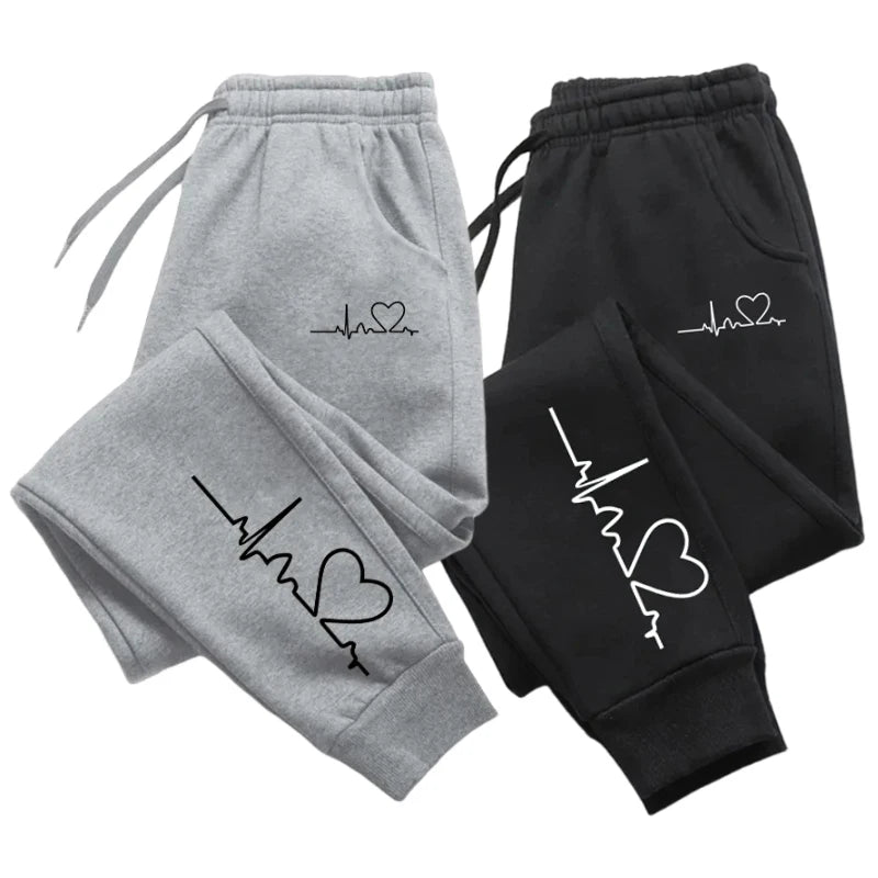 Daily Joggers Fashion Baggy Pants Men Women Casual Sweatpants Comfortable Fitness Trousers Unisex Soft Couple Versatile Pant