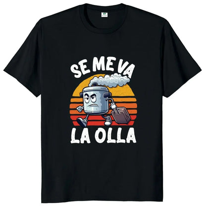 Se Me Va La Pinza T-shirt Fun Spanish Jokes Y2k Retro T-shirt Women's Soft Unisex Casual Top cute  graphic t shirts