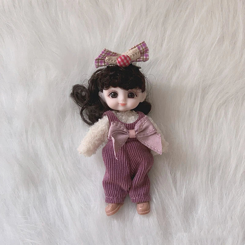 Clothes For dolls 16 cm Bjd OB11 Doll Clothes Hat T-shirt Short 1/8 Accessories Suit Dress Skirt Hoodie Shoes Dress up For Girl