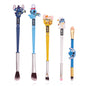 5pcs/lot Lilo and Stitch Cartoon Figure Makeup Brush Anime Cute Stitch Dolls Model for Women Girl Makeup Brush