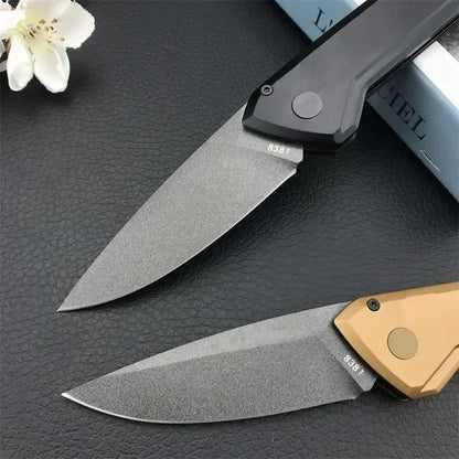 Outdoor EDC Camping Tactical Pocket Knife 440C Blade T6 Aluminum Handle Survival Manual Open Multi-tool Survival Portable Knives
