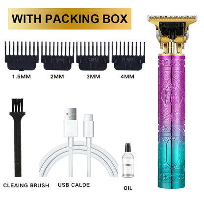 T9 Professional Hair Cutting Machine Wireless Electric Hair Trimmer Digital Display Hair Clipper Men Beard Shaver Barber For Men