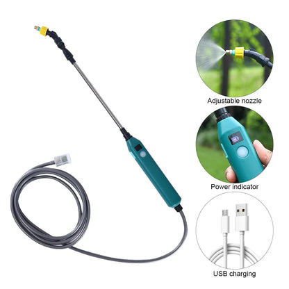 5L Electric Sprayer Garden Automatic Atomization USB Rechargeable Plant Sprayer Bottle Sprinkler Watering Can Agricultural Spray