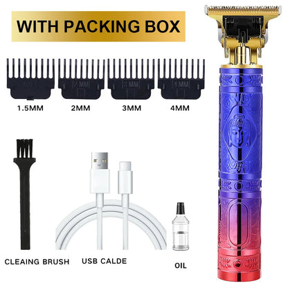 T9 Professional Hair Cutting Machine Wireless Electric Hair Trimmer Digital Display Hair Clipper Men Beard Shaver Barber For Men