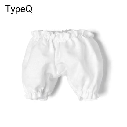 1PC Doll Shirt Pants For 20 cm Doll Clothes Black White Cute Mini Doll Clothes Dress Up Game Toys Doll Accessories Kids Gift