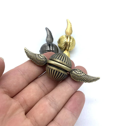Fidget Hand Spinner Gift for Fans of The Medieval Magical Wizardry World Stress Anxiety ADHD Relief Fidgets Toy Metal