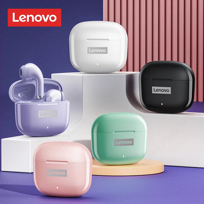 Original Lenovo LP40 Pro Earphones Wireless Bluetooth 5.1 Sport Noise Reduction Headphones Touch Control 250mAH 2022 New Lp40pro
