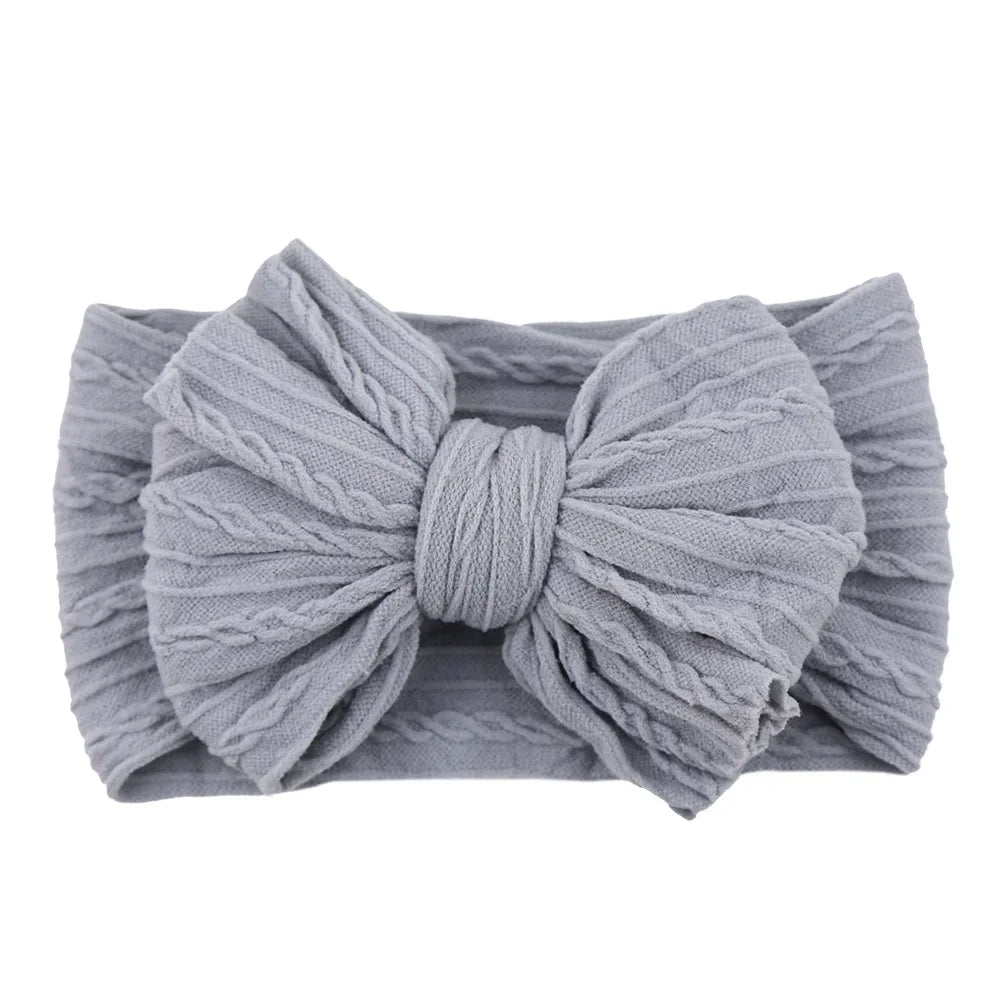 Cute Bowknot Baby Headband Turban Soft Elastic Baby Girls Hairband for Children Newborn Headwraps Headwear Kids Hair Accessories