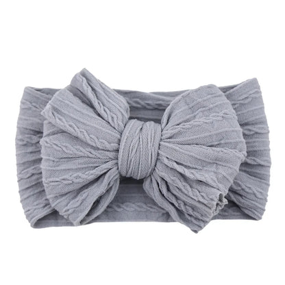 Cute Bowknot Baby Headband Turban Soft Elastic Baby Girls Hairband for Children Newborn Headwraps Headwear Kids Hair Accessories