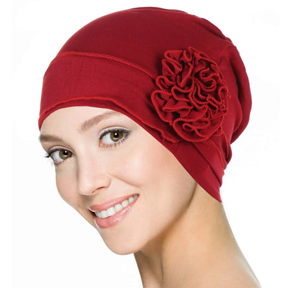 New Women Gold Silver Turban Hats Chemo Bandana Hijab Pleated Indian Cap Turbante Hat Ladies Hair Loss Headscarf Muslim Headwear