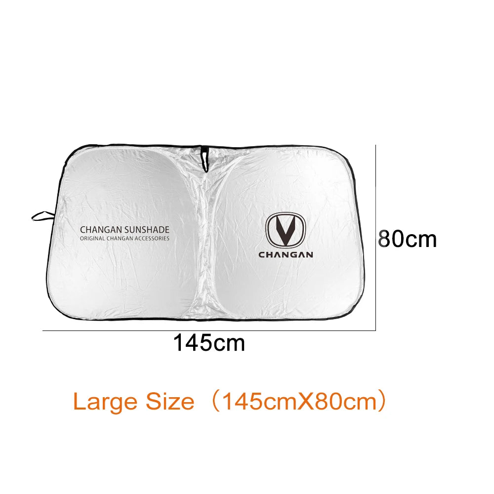 Flodable Car Windshield Sunshade Auto Accessories For Changan Cs95 CS35 2020 Cx70 Cs55 Cs75 Plus 2017 Filter Bunper CS15 Eado