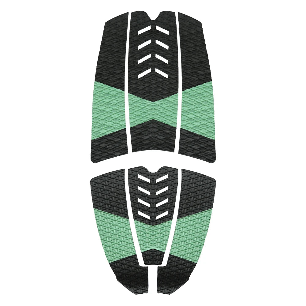 Sup Anti Deck Traction Slip Pad 6 Piece Premium Eva With Grip Surfboard Longboard Paddle Board Back Glue Foot Pads Hot Quality