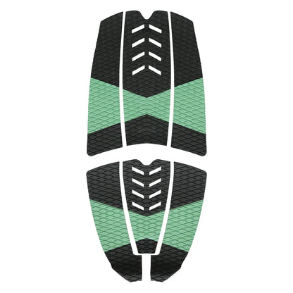 Sup Anti Deck Traction Slip Pad 6 Piece Premium Eva With Grip Surfboard Longboard Paddle Board Back Glue Foot Pads Hot Quality