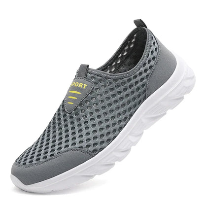 MAEDEF 2024 Men Sport Shoes Lightweight Breathable Slip on Male Casual Sneakers Anti-slip Men's Flats Soft Outdoor Walking Shoes