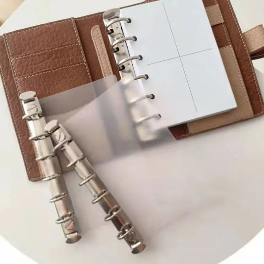 A6/A7/A8 Size Metal Spiral Rings Binder Clip Loose-Leaf  Notebook DIY Scrapbook Planner Fill Paper Storage Folder Accessories