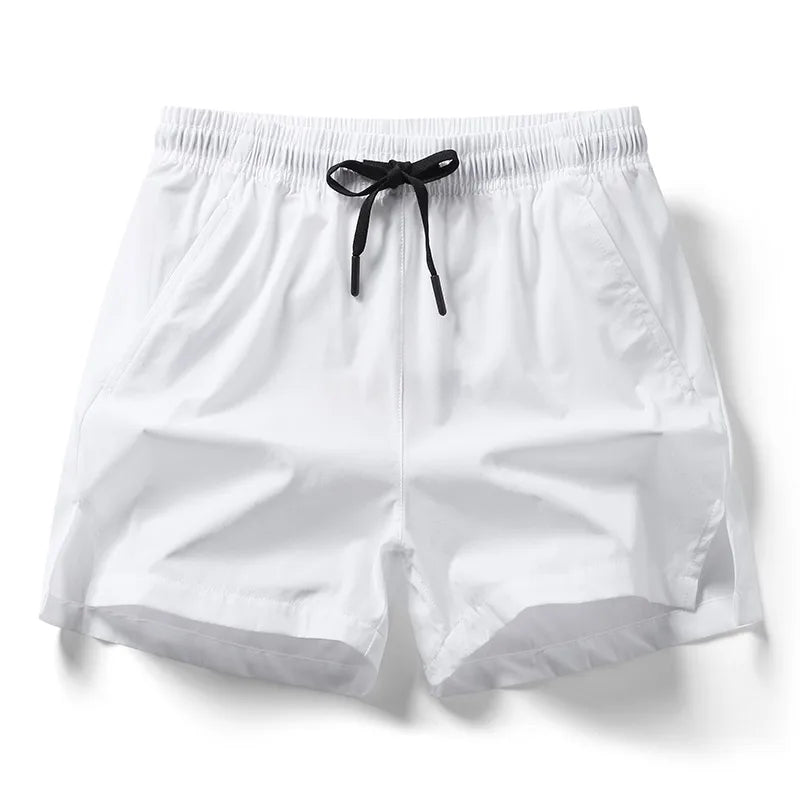 Sport Quick Dry Shorts Men Sportswear Running Gym Beach Jogging Bottoms Women Summer Fitness Training Pocket Zipper Shorts Pants
